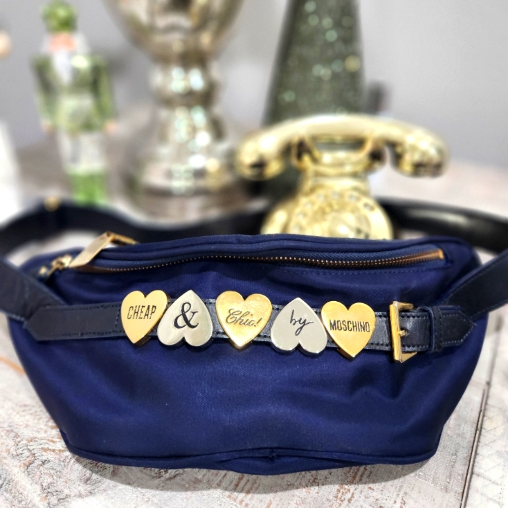 Moschino cheap and chic nylon beltbag/bum bag
